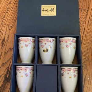 Vintage Japanese tea cups
